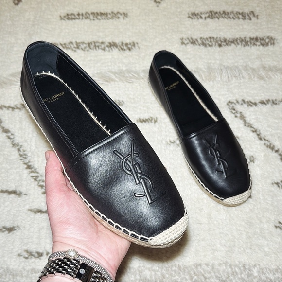 YSL Logo Espadrille Flat - Picture 4 of 16